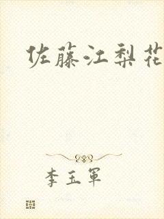 佐藤江梨花