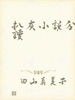 扒灰小说分节阅读封面