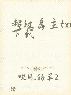 超级岛主txt下载
