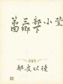 第三部小莹乱翁回乡下