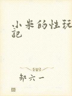 小米的性玩具日记封面