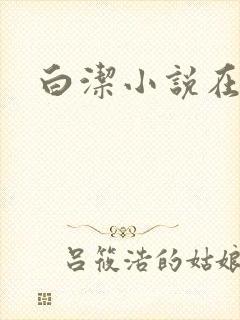 白洁小说在线封面
