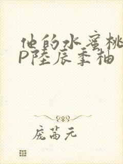 他的水蜜桃POP陆辰季柚