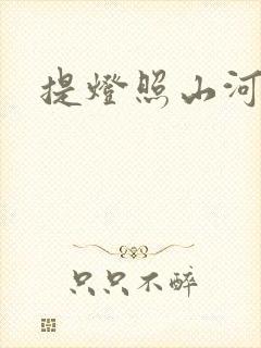提灯照山河