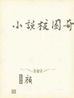 小说校园奇侠封面