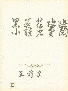 黑莲花攻略手册小说免费阅读