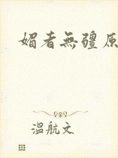 媚者无疆原著