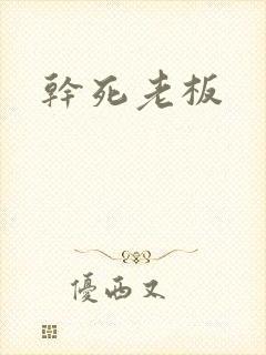 干死老板封面