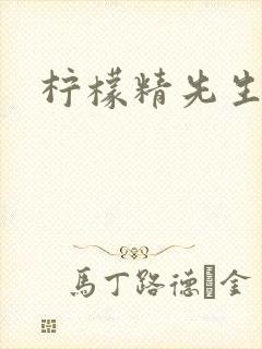 柠檬精先生