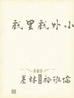 戏里戏外小说
