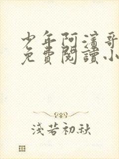 少年阿滨哥全文免费阅读小说