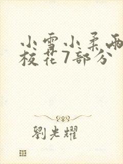 小雪小柔两个大校花7部分