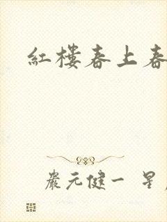 红楼春上春封面
