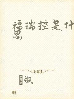福瑞控是什么意思