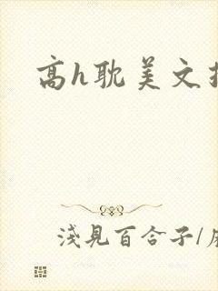 高h耽美文推荐