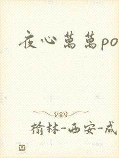 夜心万万po