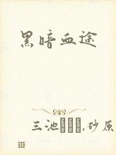 黑暗血途封面