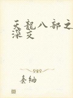 天龙八部之极乐深交封面