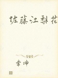佐藤江梨花