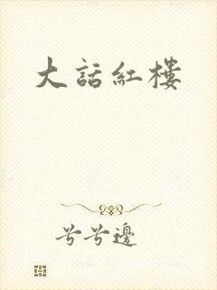 大话红楼封面