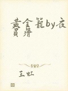 黄金笼by夜很贫瘠封面