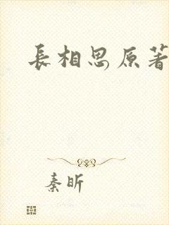 长相思原著小说