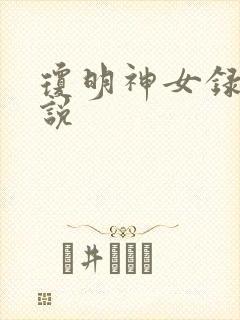 琼明神女录 小说