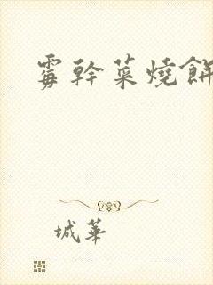 霉干菜烧饼