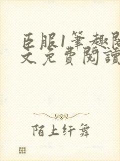臣服1笔趣阁全文免费阅读无弹窗封面