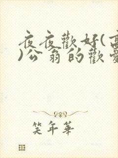 夜夜欢好(高h)公翁的欢爱封面