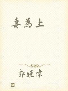 妻为上封面