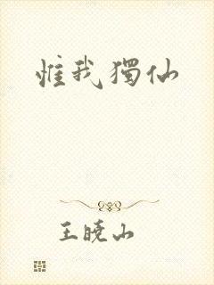 惟我独仙封面