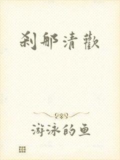 刹那清欢