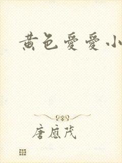 黄色爱爱小说