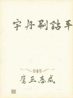 宇丹刷钻平台