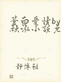 苍白爱情by三秋泓小说免费阅读笔趣阁封面