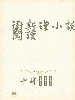 卫斯理小说在线阅读