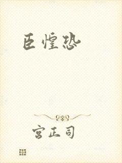 臣惶恐封面