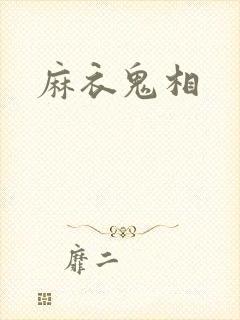麻衣鬼相封面