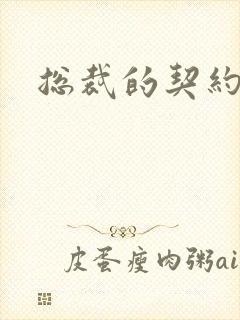 总裁的契约情人
