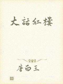 大话红楼封面
