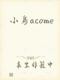 小鸟acome