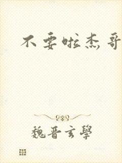 不要啦杰哥