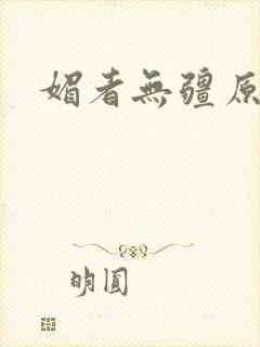 媚者无疆原著