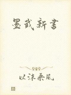 墨武新书封面
