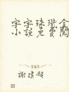 字字珠玑金银花小说免费阅读