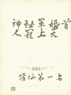 神秘军婚首长大人宠上天