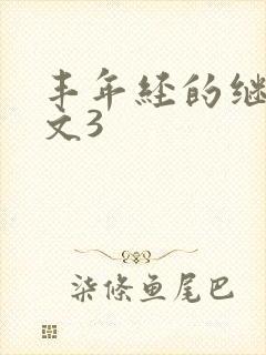 丰年经的继拇中文3封面