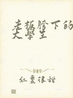 老板胯下的秘书大学生