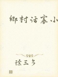 乡村活寡小说封面